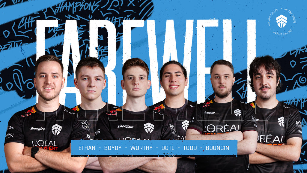 The Chiefs say farewell to Rainbow Six: Siege Roster