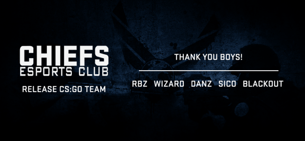 Chiefs Release CSGO Team